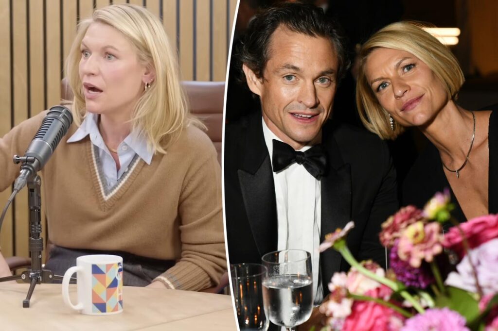Claire Danes admits she had a ‘meltdown’ after learning she was pregnant at 44