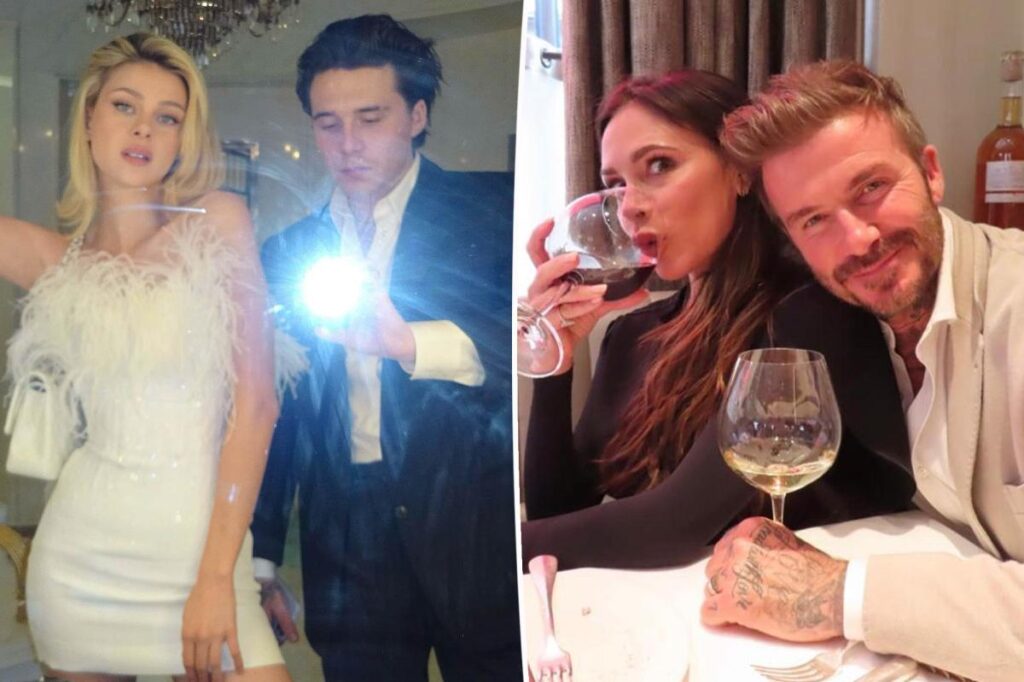 Brooklyn Beckham and Nicola Peltz couldn’t be happier on date night Brooklyn Beckham and Nicola Peltz couldn't be happier on date night