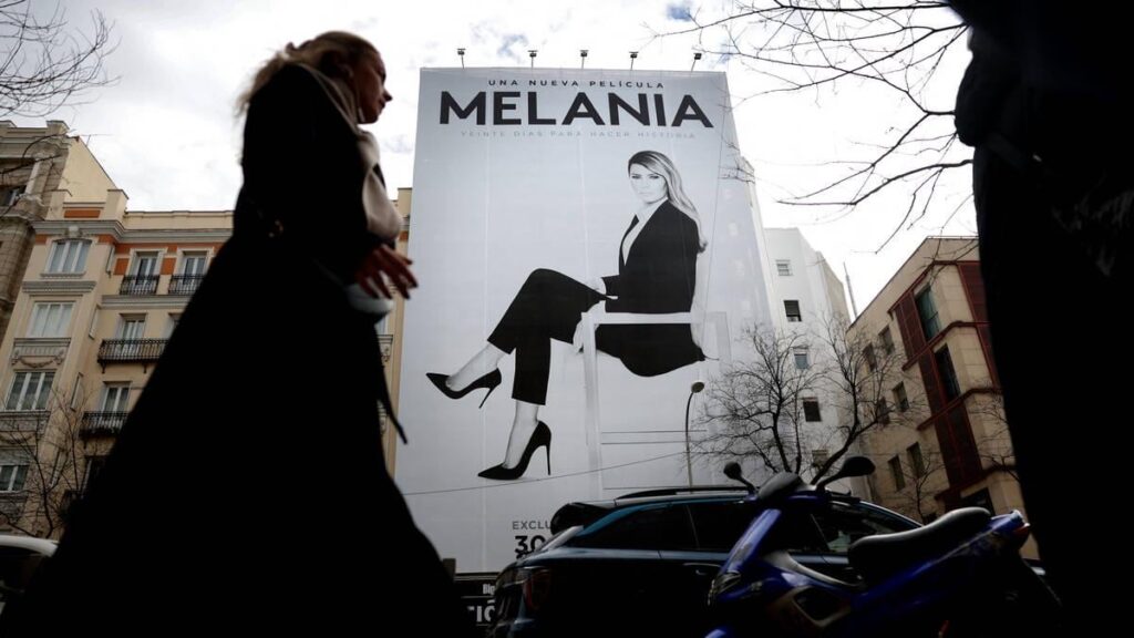 Melania documentary struggles to sell UK cinema tickets, despite Trump 'sold out' claims