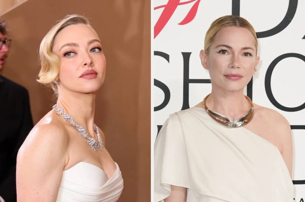 Amanda Seyfried’s Unorthodox Reaction To Michelle Williams Winning The Golden Globe In Their Shared Category Is Going Viral