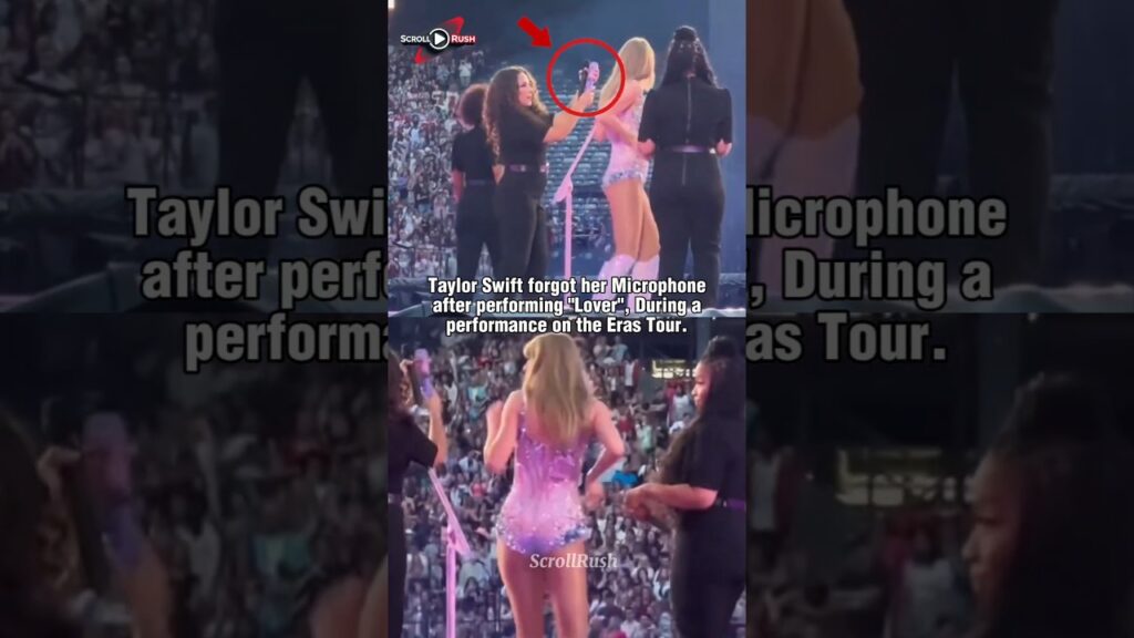 Taylor Swift's 'Lover' Oops Moment 😂 #TaylorSwift #TravisKelce #Swifties #Shorts
