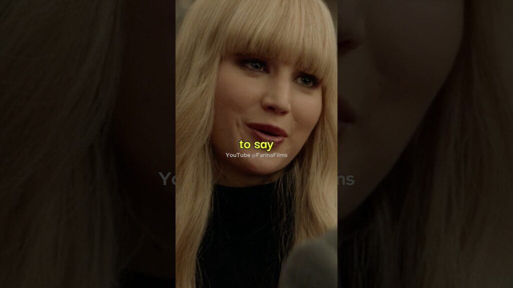 Jennifer Lawrence Had to Say This in a Russian Accent #shorts #jenniferlawrence #redsparrow