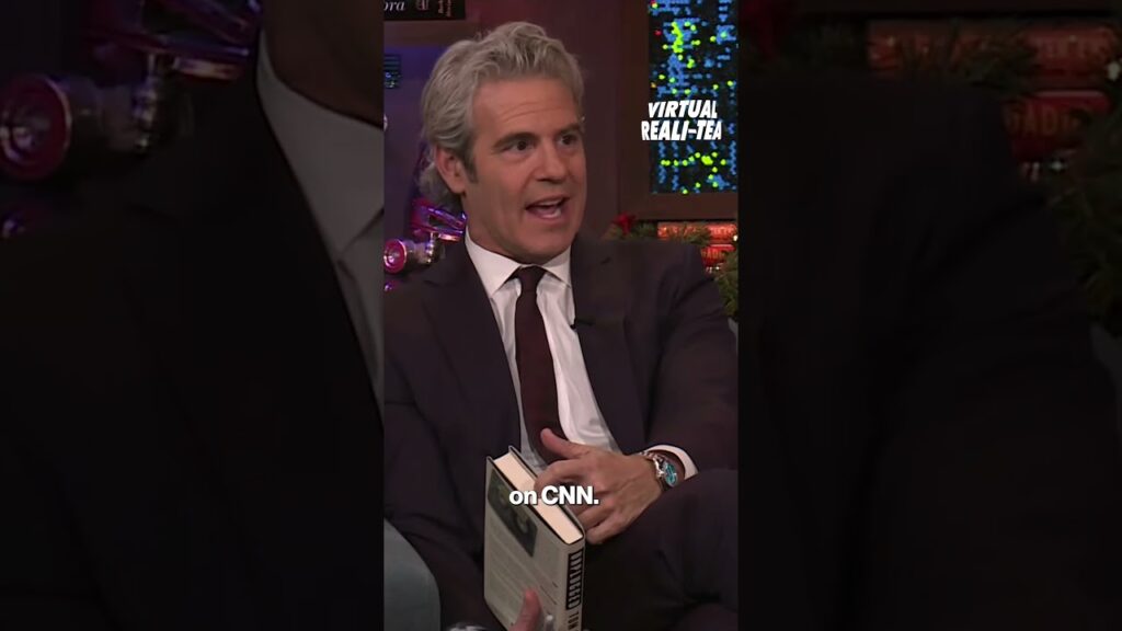 Andy Cohen and Anderson Cooper New Year's Eve with drinks! | Virtual Rea-Tea #shorts