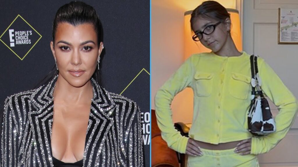 Kourtney Kardashian's Daughter Penelope, 13, Looks All Grown Up During 'Gilmore Girls' Set Visit