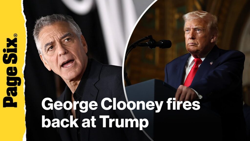 George Clooney fires back at Donald Trump over comments about French citizenship