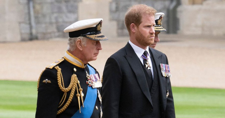 King Charles and Prince Harry