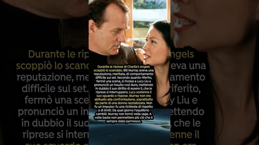 Il giorno in cui Lucy Liu non cedette a Bill Murray Il giorno in cui Lucy Liu non cedette a Bill Murray