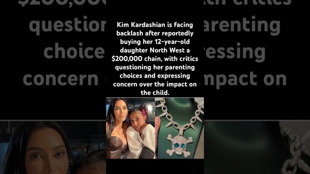 Kim faces backlash over gift#KimKardashian #NorthWest #ParentingDebate #CelebrityKids #SocialMedia Kim faces backlash over gift#KimKardashian #NorthWest #ParentingDebate #CelebrityKids #SocialMedia
