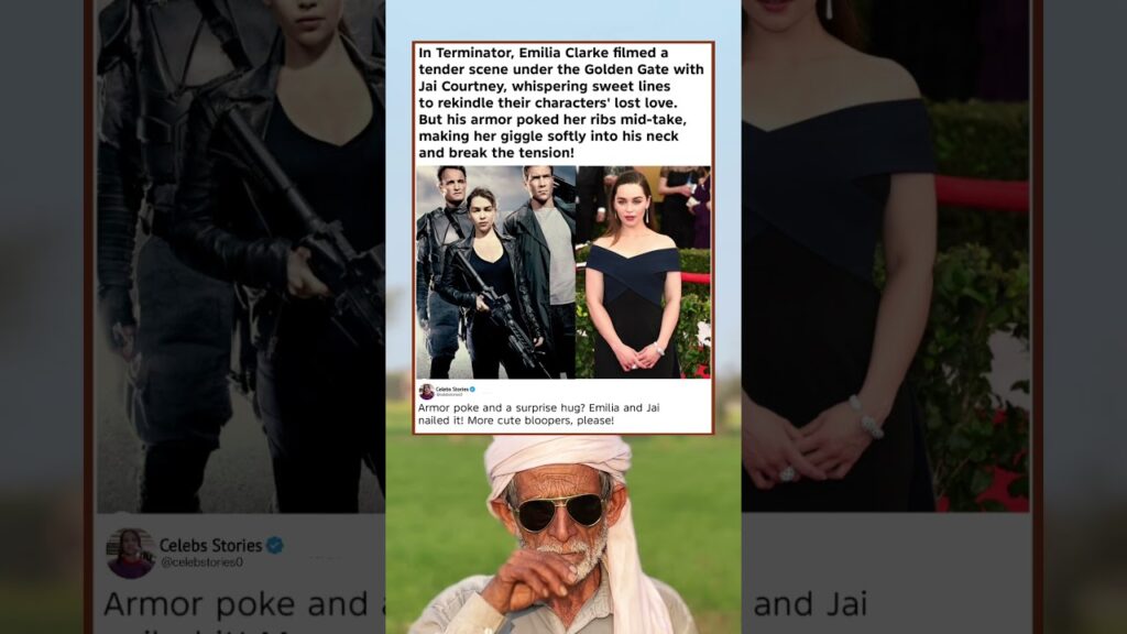 Emilia Clarke's Adorable Terminator Blooper with Jai Courtney 😍
