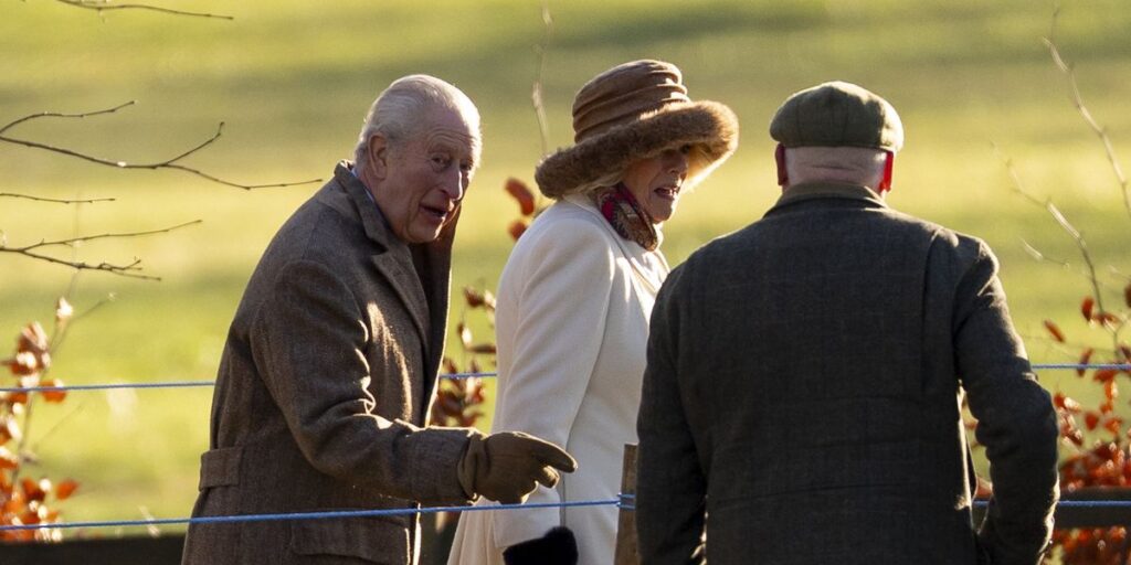 King Charles and Queen Camilla brave the cold in their first public appearances of 2026
