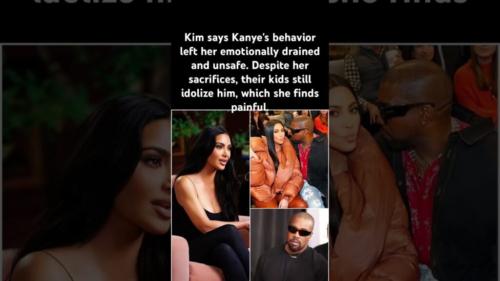Kim Opens Up On Kanye#-KimKardashian #KanyeWest #DivorceDrama #EmotionalStruggle #Parenting