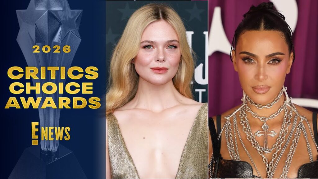 Why Elle Fanning Wants to be More Like Kim Kardashian | Critics Choice Awards 2026