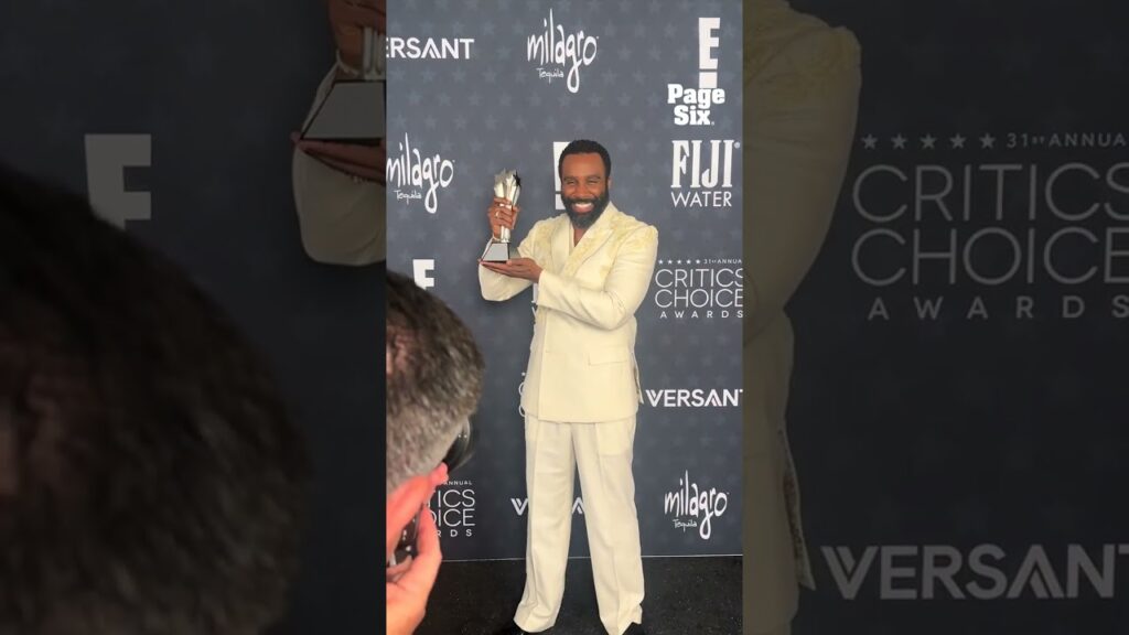 Here come the winners! Scenes from the 2026 Critics Choice Awards press room 🏆💫 #shorts