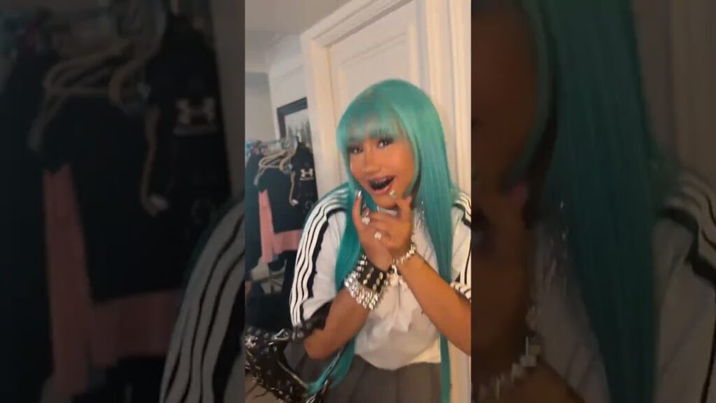 North West flaunts black grills, 106-carat diamond necklace in TikTok video with a friend #shorts