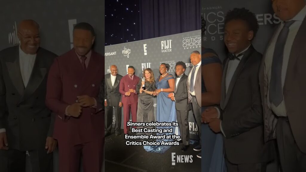 "Sinners" celebrates the #CriticsChoice Award for Best Casting and Ensemble. #AwardsSeason