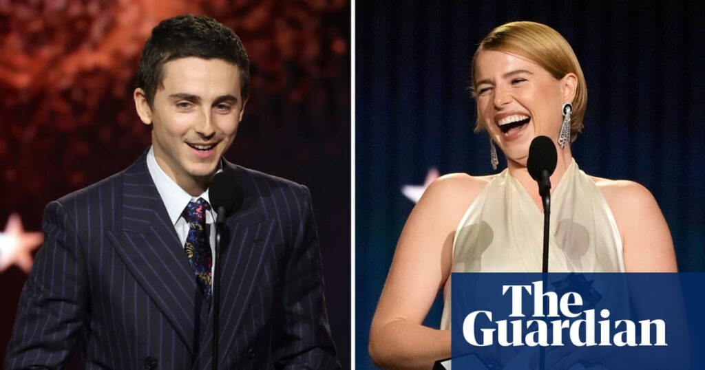 Timothée Chalamet and Jessie Buckley in Oscar surge as they win Critics Choice awards | Film Timothée Chalamet and Jessie Buckley in Oscar surge as they win Critics Choice awards | Film