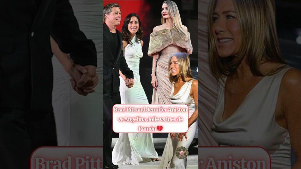 Brad Pitt and Jennifer Aniston vs Angelina Jolie vs Ines de Ramón 💔