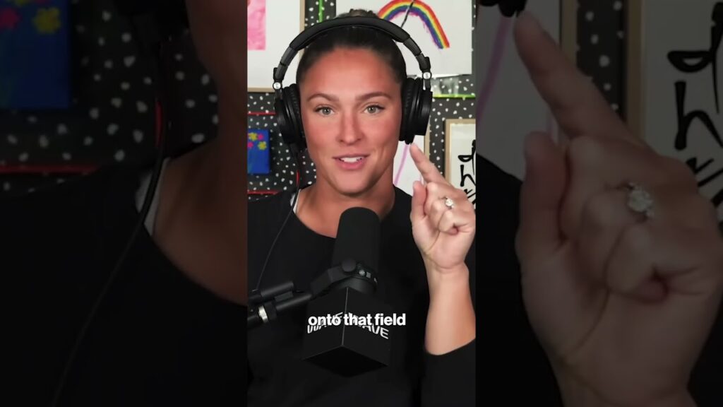 Kylie Kelce reveals how she discouraged husband Jason from getting fined in the NFL #shorts