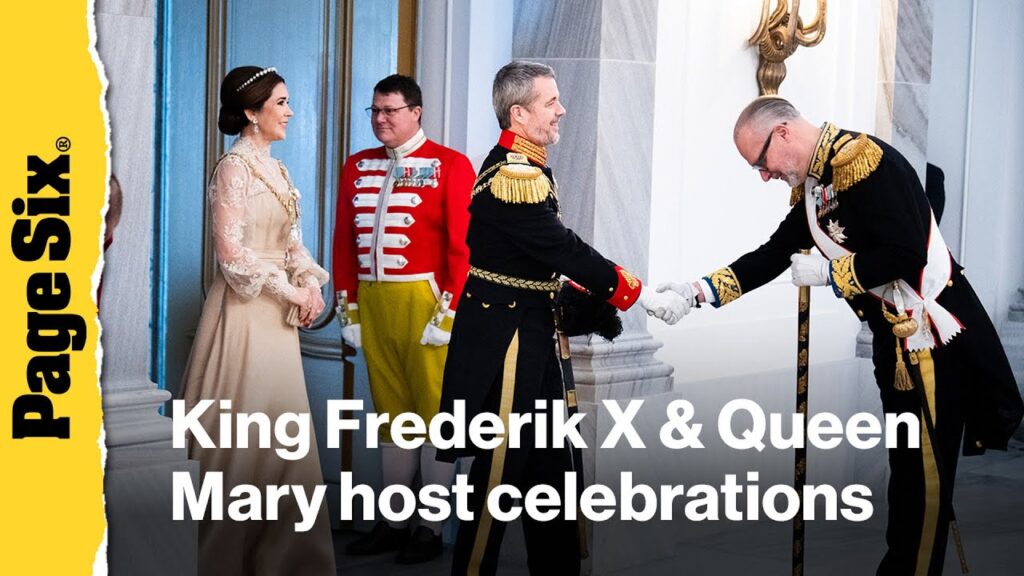 King Frederik X and Queen Mary host New Year's Day celebrations