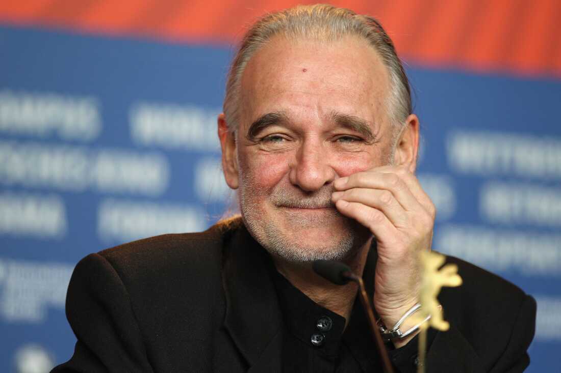 Hungarian director Béla Tarr at the Berlin International Film Festival in 2011.