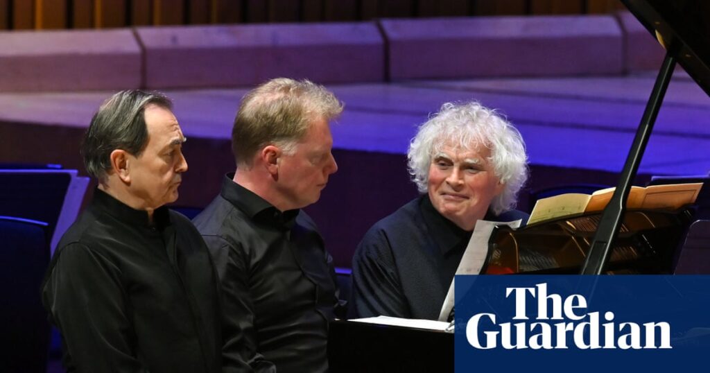 Brendel is celebrated in a glorious musical evening of silliness, sublime playing and warm affection | Alfred Brendel