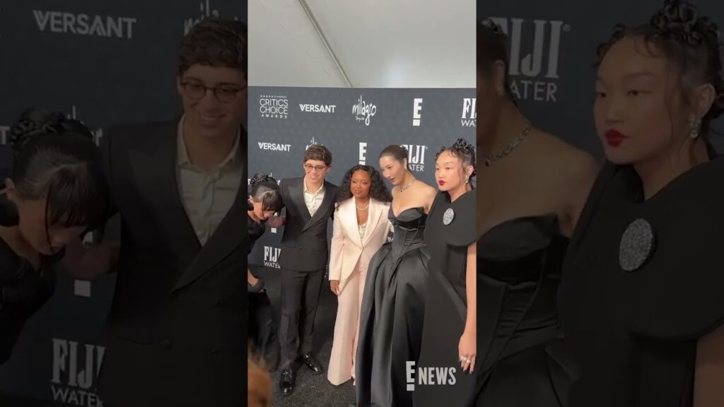 Marcello Hernandez, Quinta Brunson, EJAE, Rei Ami, & Audrey Nuna. 😍 #CriticsChoice #AwardsSeason