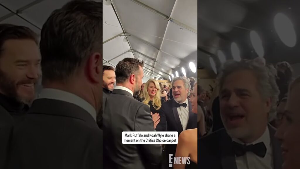 We’re fans, too, of both Noah Wyle and Mark Ruffalo. 🤩 #CriticsChoice #AwardsSeason