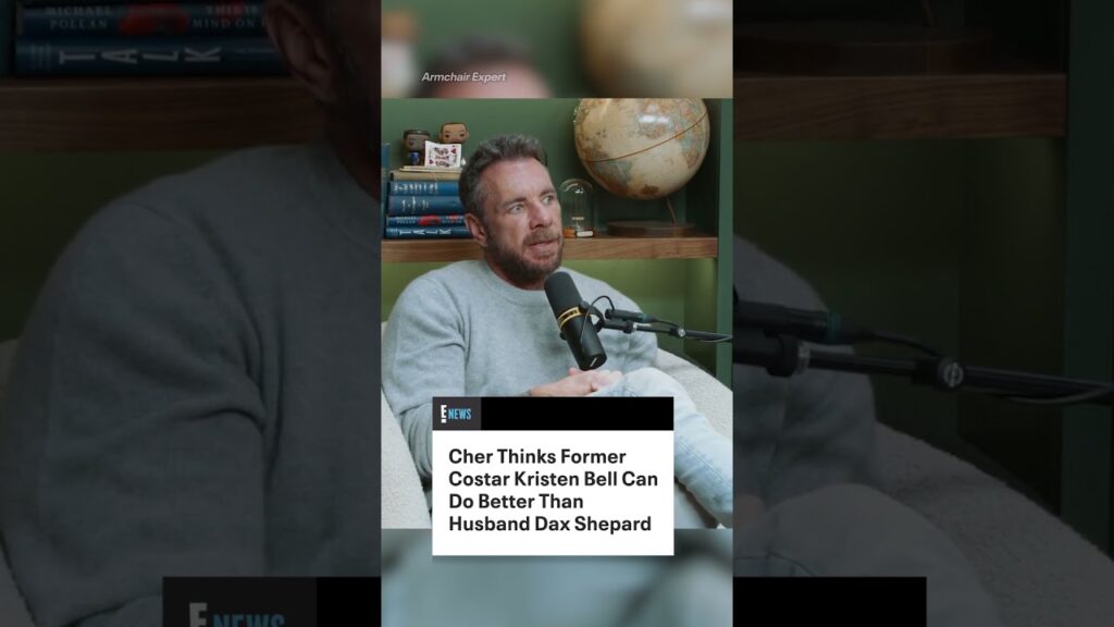 Cher really said, Kristen Bell, I got you babe. (🎥: Armchair Expert)