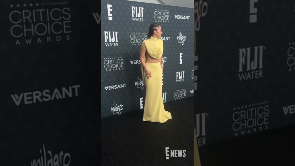 Chase Infiniti is glowing at the #CriticsChoice awards. #AwardsSeason