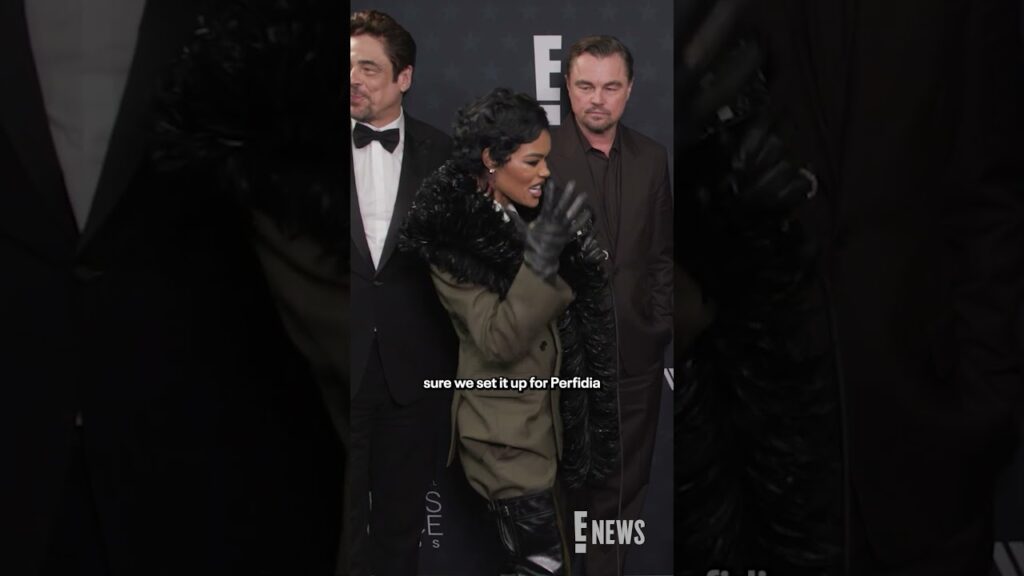 Teyana Taylor can call Leonardo DiCaprio by any name she likes. 😭 #CriticsChoice #AwardsSeason