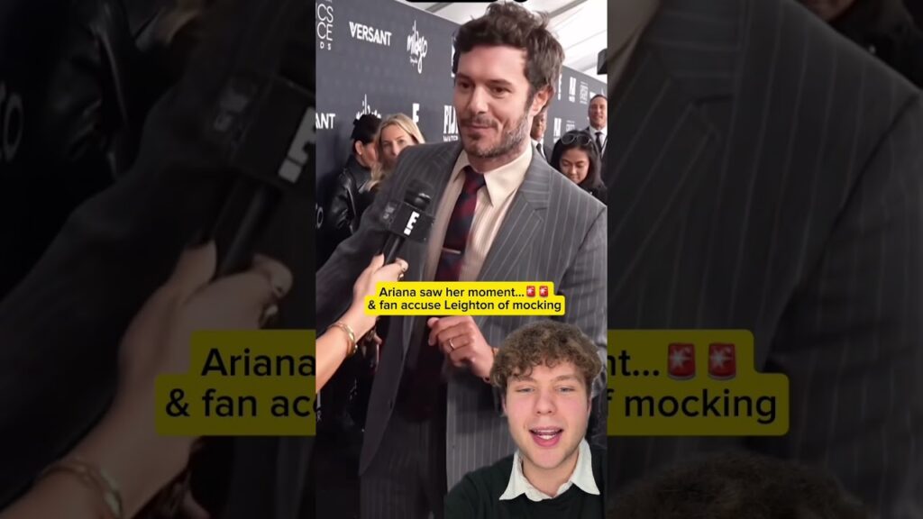 Leighton Meester MOCKED Ariana Grande at an award show??! No