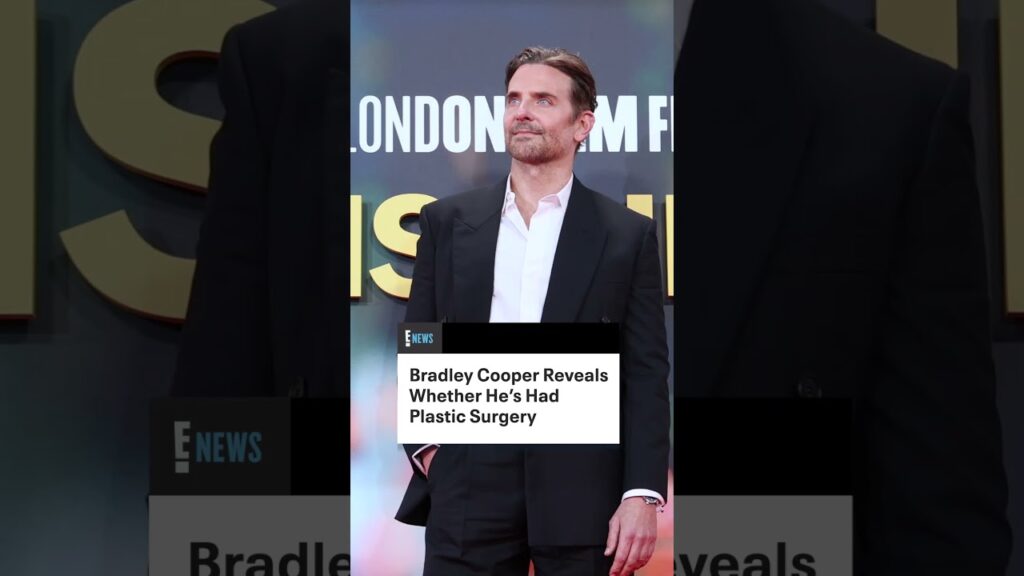 Bradley Cooper is clearing the air on π΅π©π°π΄π¦ plastic surgery rumors. Bradley Cooper is clearing the air on π΅π©π°π΄π¦ plastic surgery rumors.