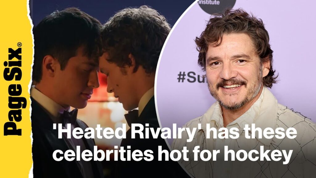 'Heated Rivalry' has these celebrities hot for hockey: Miley Cyrus, Pedro Pascal, Ayo Edebiri, more