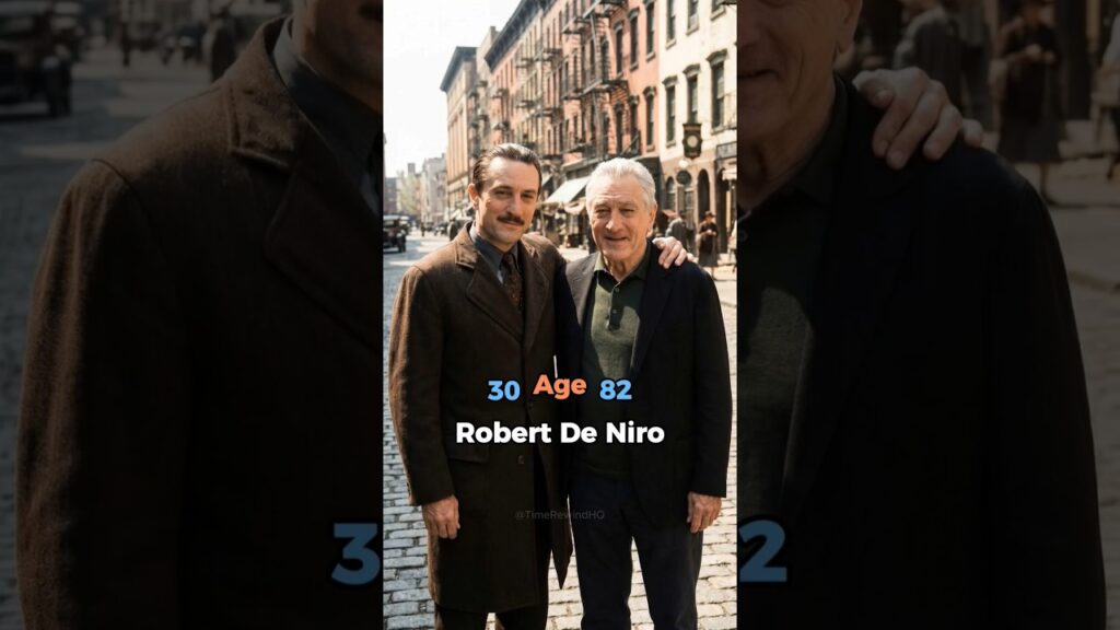 Hollywood's Legends Meet Their Younger Selves✨Then and Now