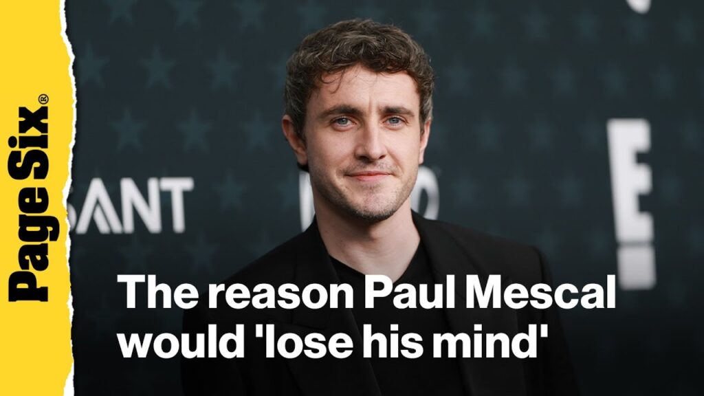 Paul Mescal would 'lose his mind' if he took two-year acting break