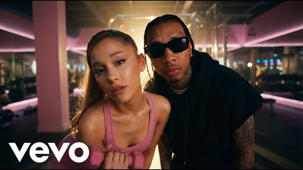 Tyga, Ariana Grande - Fitness Girl (ft. Travis Scott) | (Official Lyrics Video)