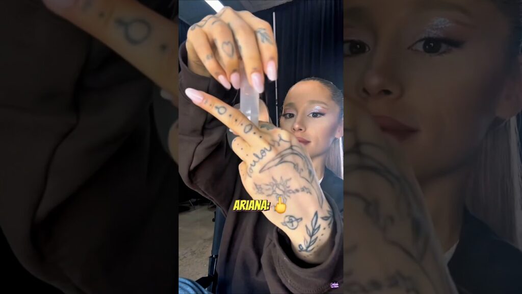 Ariana Grande Loves Flipping the Camera Off 🫢😂