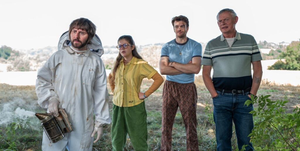 Martin Clunes and Mark Addy’s “distinctly British” comedy with “stellar” cast gets first trailer Martin Clunes and Mark Addy's "distinctly British" comedy with "stellar" cast gets first trailer