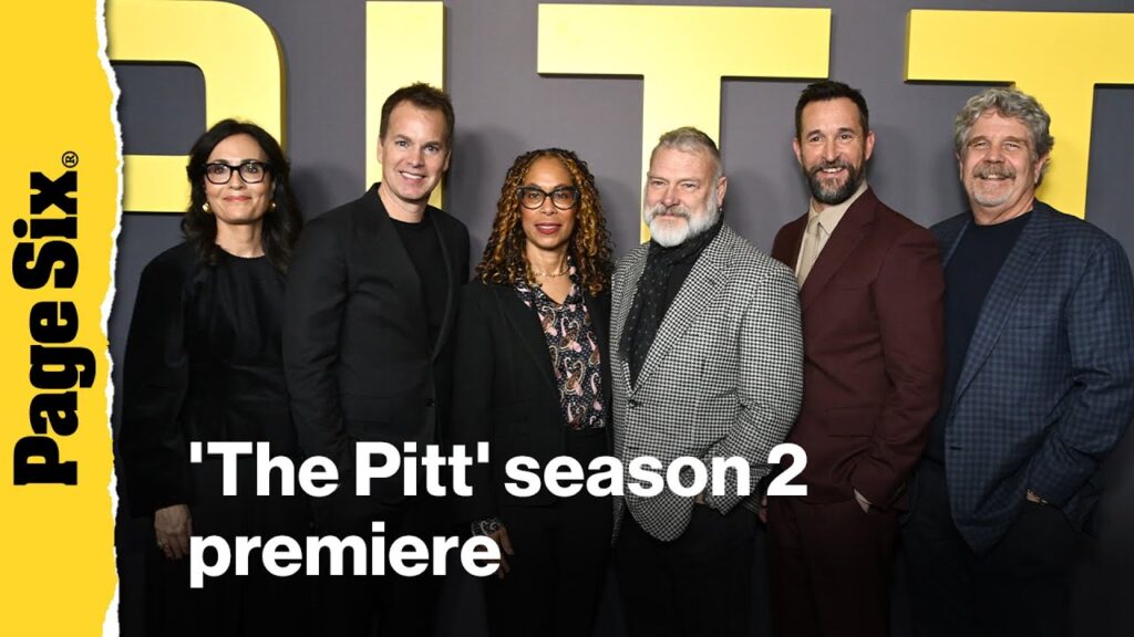 Noah Wyle, Katherine LaNasa and more attend 'The Pitt' season 2 premiere