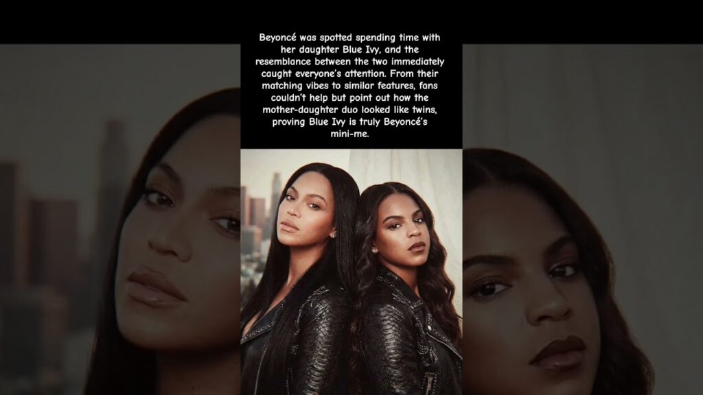 Beyoncé and Her Daughter Blue Ivy Look So Alike, Fans Are Calling Them Twins! #beyonce #shorts
