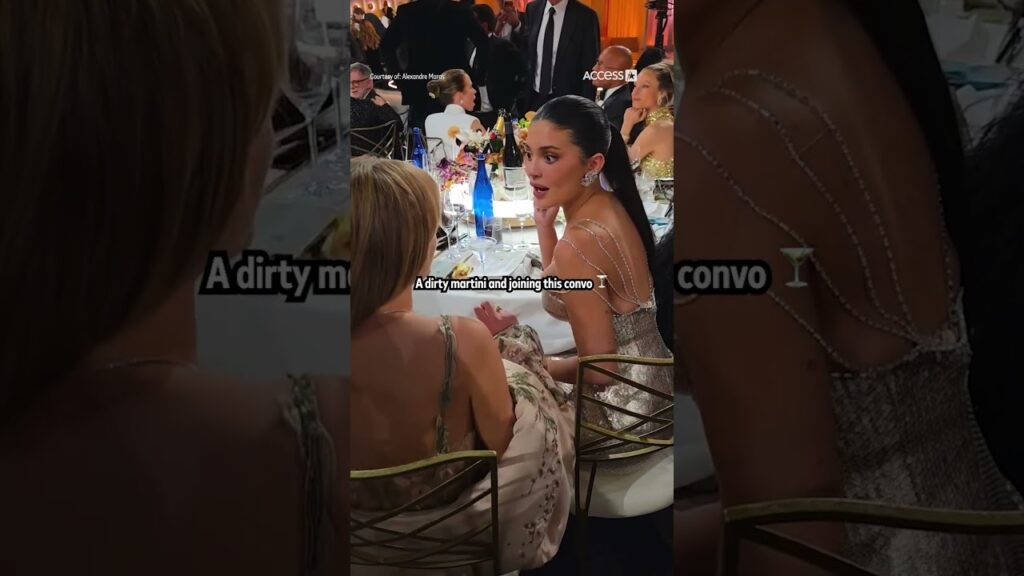 Kylie Jenner and Jennifer Lawrence Reunite At Golden Globes