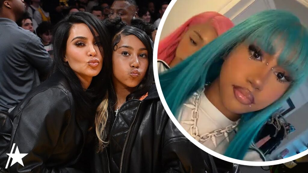 See North West Show Off Black Grills & Bridge Piercing In New TikTok See North West Show Off Black Grills & Bridge Piercing In New TikTok