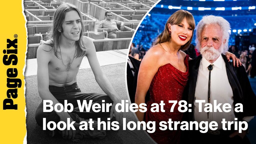 Bob Weir dies at 78: See the Grateful Dead guitarist and songwriter's long strange trip