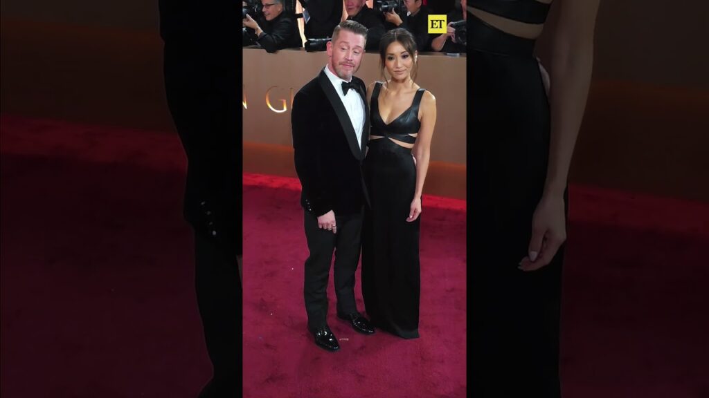 It’s the 𝓢𝓾𝓲𝓽𝓮 𝓛𝓲𝓯𝓮 of Macaulay Culkin and Brenda Song, and we love to see it. 🥹 #GoldenGlobes