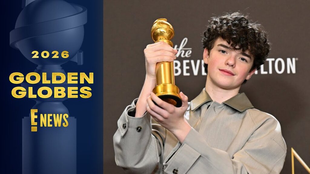 Why 'Adolescence' Star Owen Cooper Said "You'll Never Walk Alone" in Golden Globes Speech | E! News