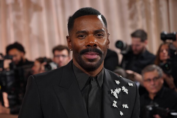 Colman Domingo arrives at the 83rd Golden Globes on Sunday, Jan. 11, 2026, at the Beverly Hilton in Beverly Hills, Calif. (Photo by Jordan Strauss/Invision/AP)