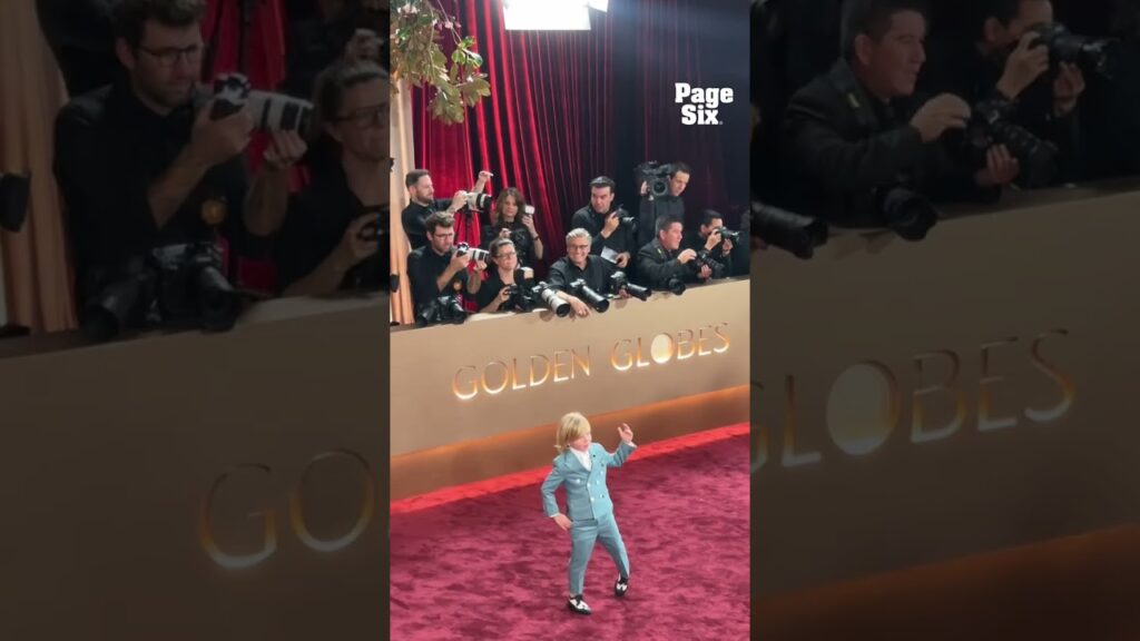 "All Her Fault" star Duke McCloud just stole the show on the 2026 Golden Globes red carpet 🥹 #shorts