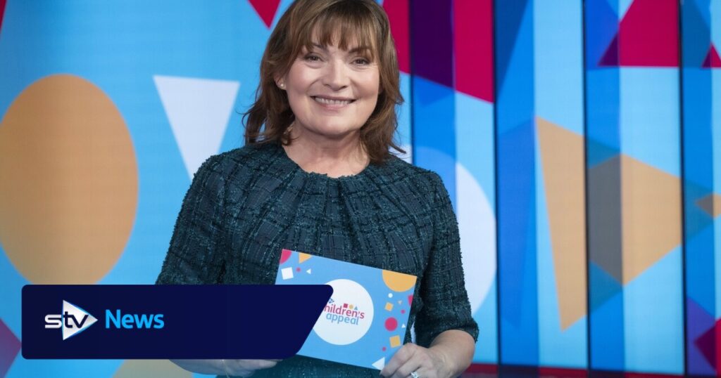 Lorraine Kelly's dad dies after being found injured on path near East Kilbride shopping centre