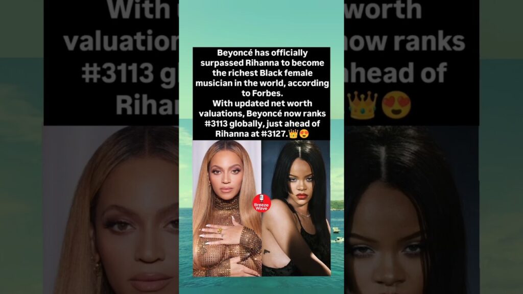 Beyoncé Becomes the Richest Black Female Musician #Forbes #beyonce #shorts #WomenInBusiness