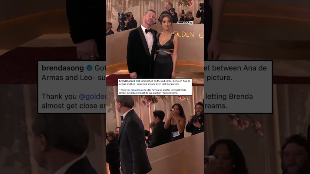 Brenda Song Details Getting ‘Sandwiched’ With Leonardo DiCaprio At The Golden Globes
